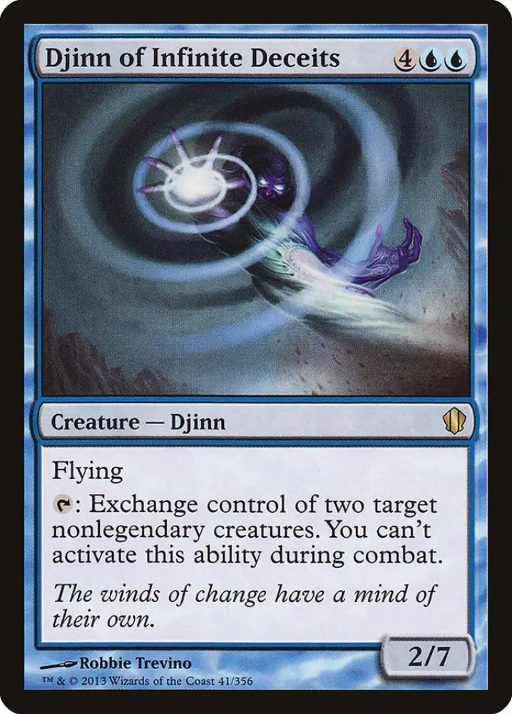 Djinn of Infinite Deceits [Commander 2013] - MTG Single