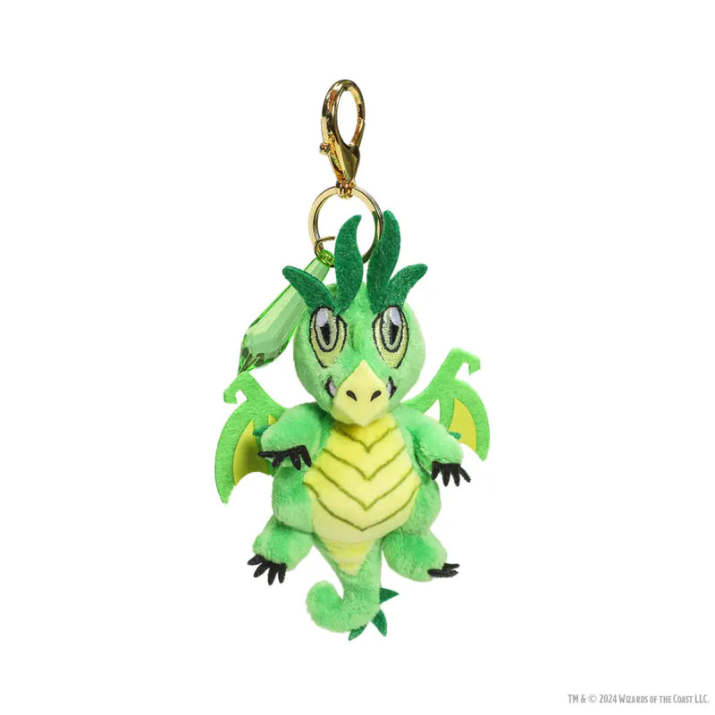 DND 3’’ Plush Charms Gem Emerald Wyrmling - Accessoire