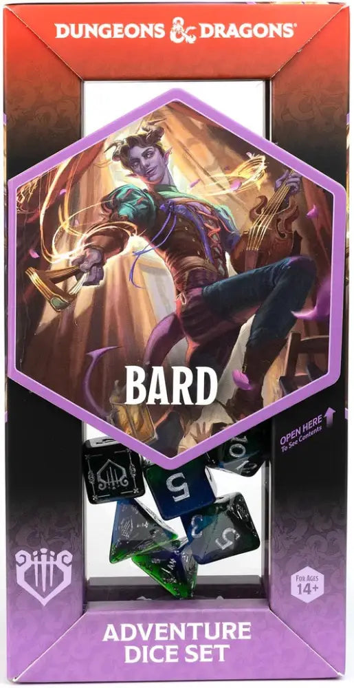 DND Adventure Dice Bard: Blue - D&D