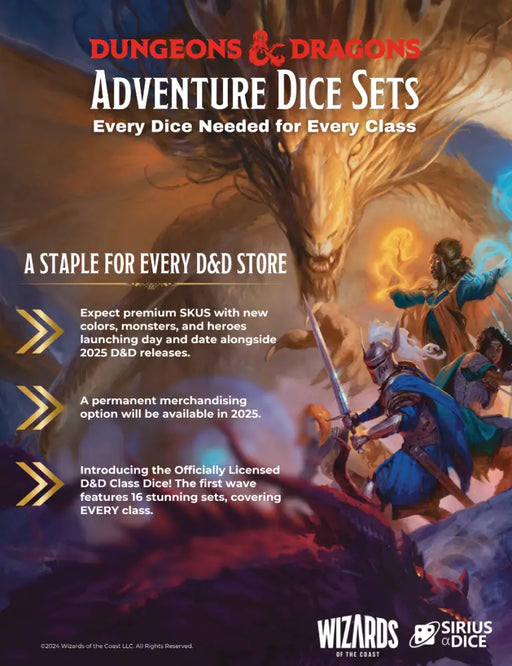 DND Adventure Dice Bundle - D&D