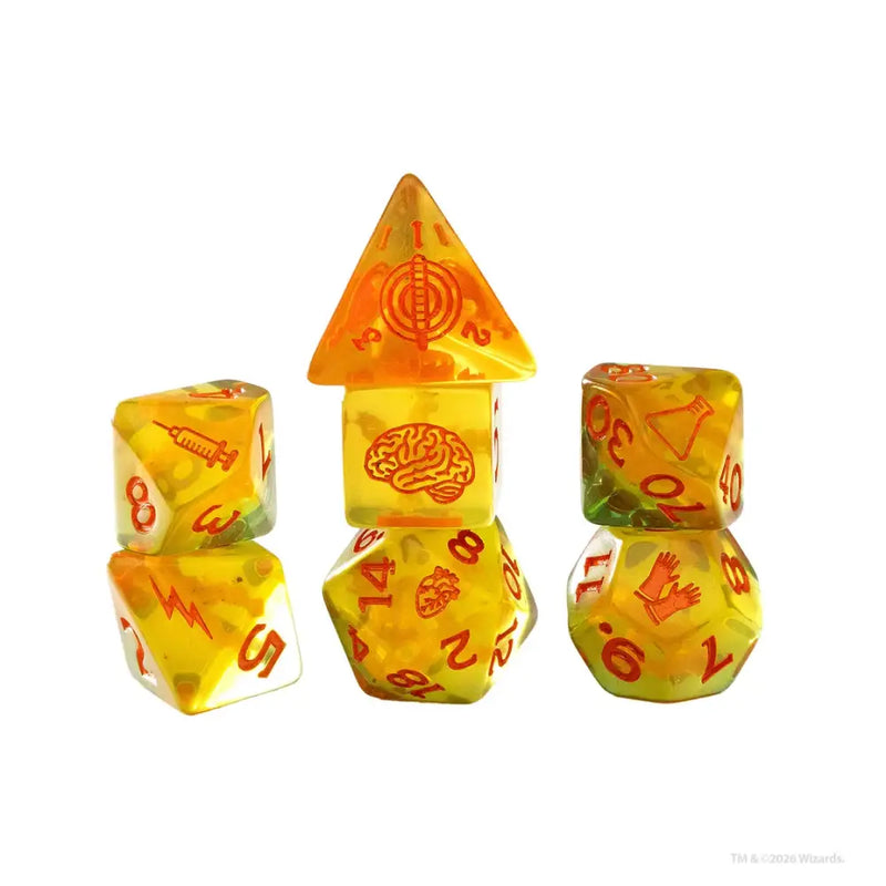 DND Adventure Dice Darklord: Viktra Mordenheim 7-Die Set - D&D