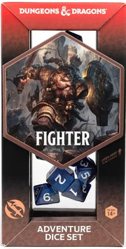 DND Adventure Dice Fighter: Blue - D&D