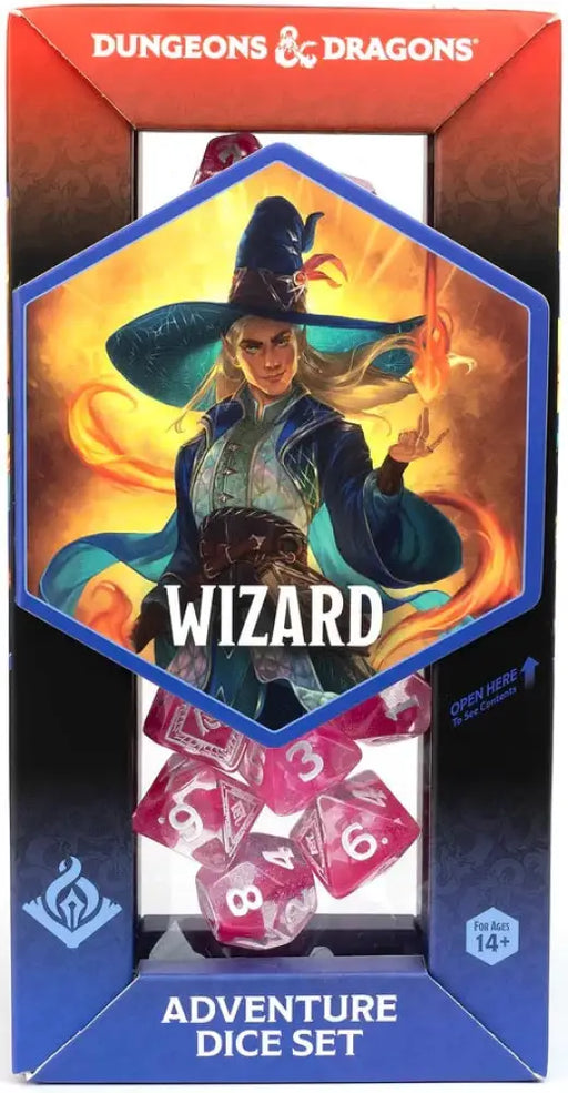 DND Adventure Dice Wizard: Fuchsia - D&D