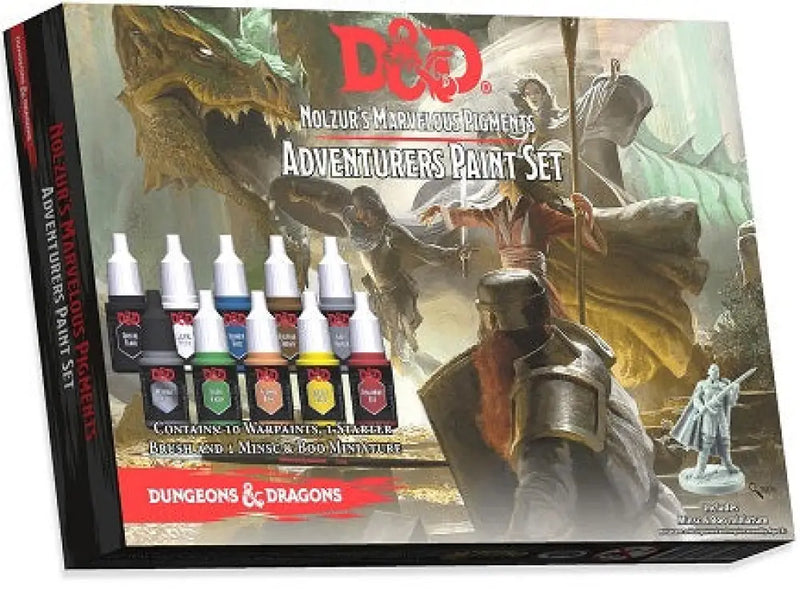 DND ADVENTURERS PAINT SET - D&D