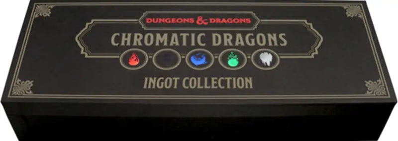DND CHhromatic Dragons 5-Piece Lingot Set - D&D