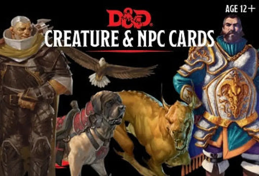 DND CREATURE AND NPC CARDS (EN) - D&D