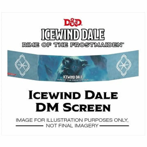 DND DM SCREEN ICEWIND DALE RIME O/T FROSTMAIDEN - D&D