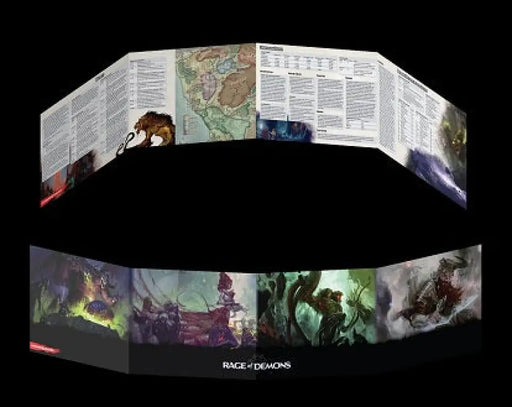 DND DM SCREEN RAGE OF DEMONS - D&D