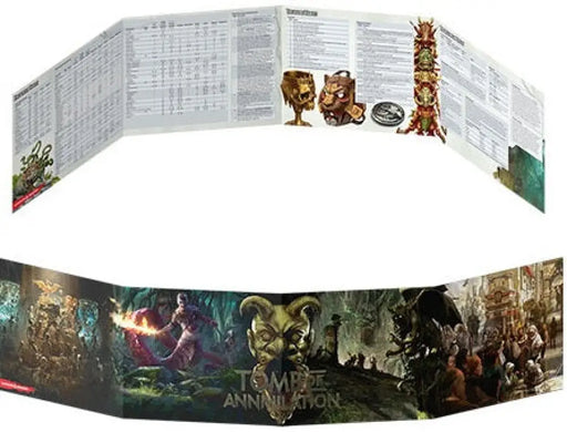 DND DM SCREEN TOMB OF ANNIHILATION - D&D