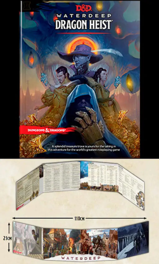 DND DM SCREEN WATERDEEP DRAGON HEIST - D&D