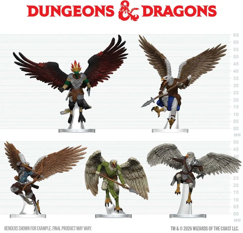DND Icons Aarakroca Flock (preorder) (2026-10-15) - D&D