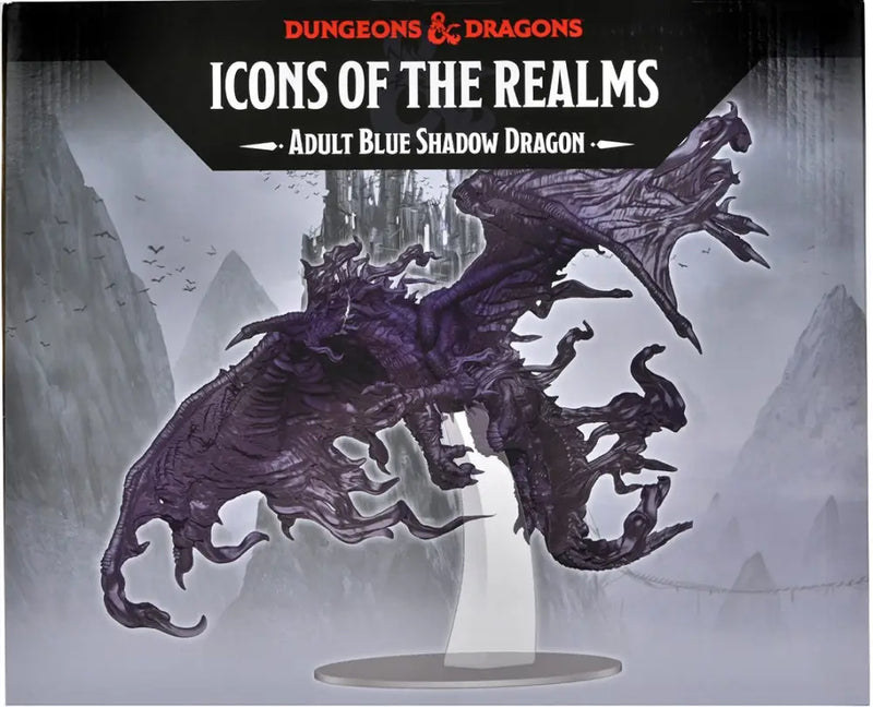 DND Icons: Adult Blue Shadow Dragon Premium - D&D