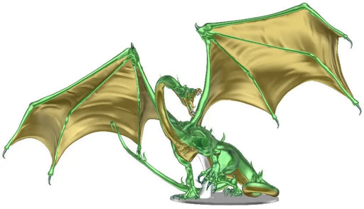 DND Icons: Adult Emerald Dragon Premium - D&D