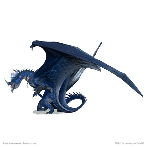 DND Icons: Anthradusk Ancient Blue Dragon - D&D
