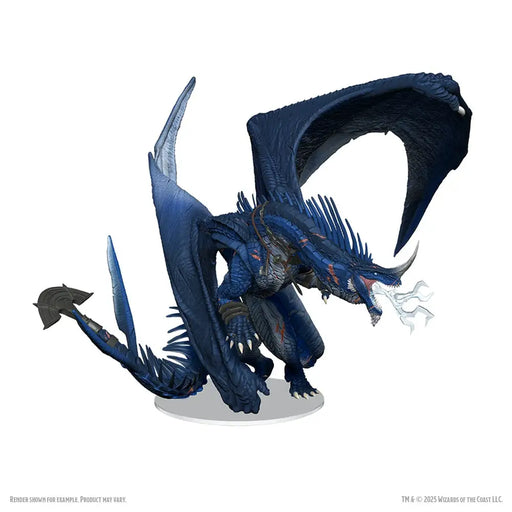 DND Icons: Anthradusk Ancient Blue Dragon - D&D