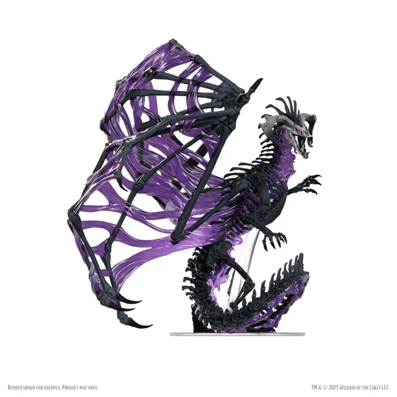 DND Icons Black Dracolith - D&D