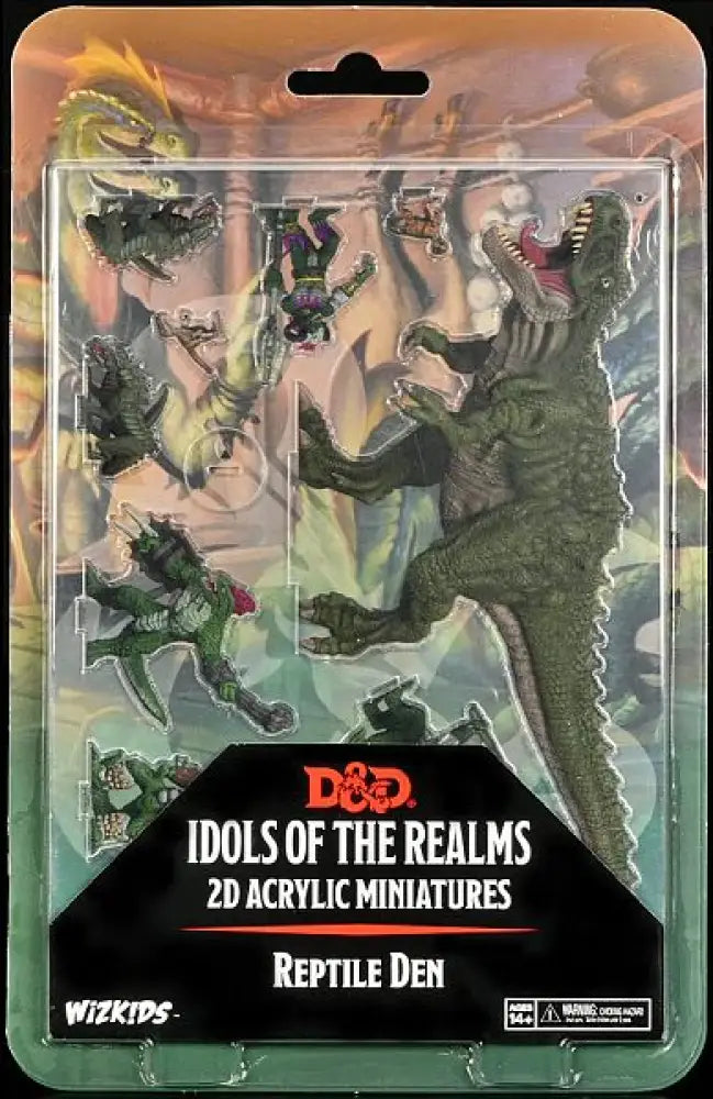 DND Idols 2D Minis Scales and Tales Reptile Den - Role Playing Game