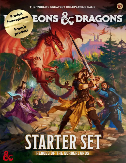 DND JDR 2024 Boîte D’Initiation Les Héros des Confins du Pays (Français) - D&D