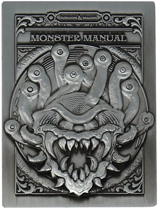 DND Monster Manual Limited Edition Metal Ingot - D&D