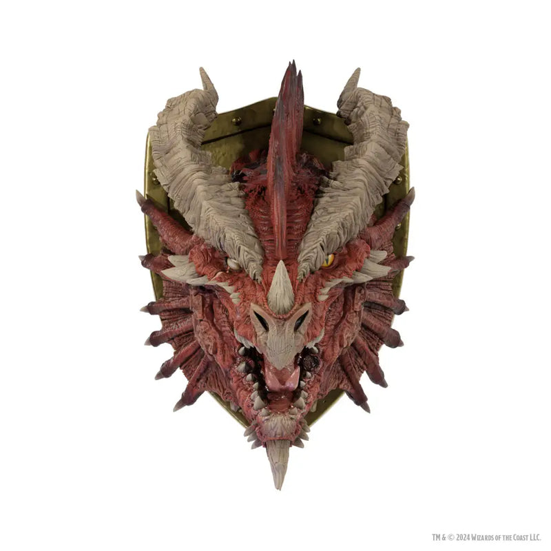 DND Replicas of the Realms Ancient Red Dragon Trophy Plaque Limited Edition 50th Anniversary - D&D