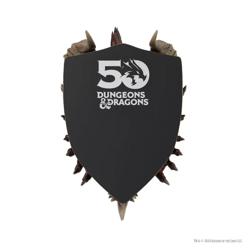 DND Replicas of the Realms Ancient Red Dragon Trophy Plaque Limited Edition 50th Anniversary - D&D