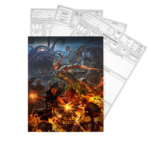 DND RPG 2024 Character Sheets - D&D