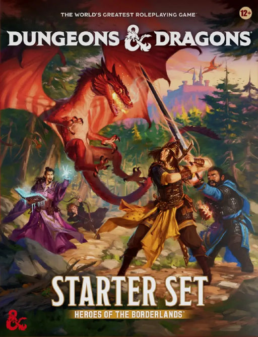 DND RPG 2024 Starter Box Set Heroes of the Borderlands - D&D