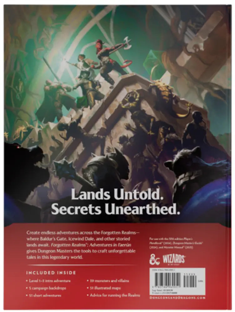 DND RPG Adventures in Faerûn - D&D