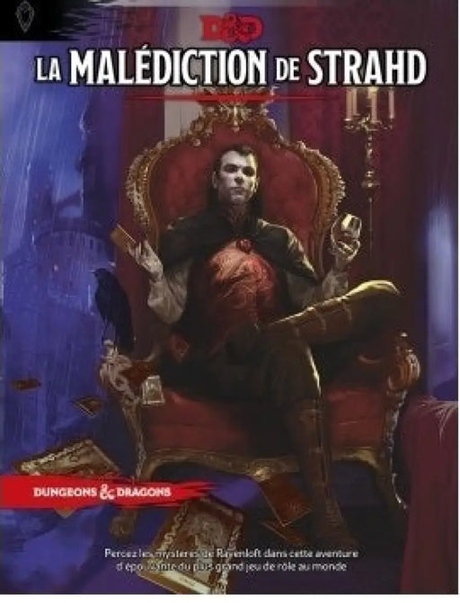 DND RPG Curse of Strahd Hardcover (FR) - D&D