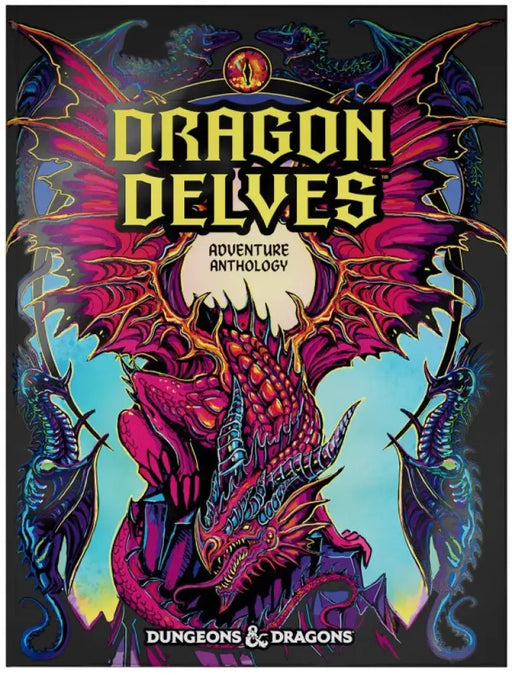 DND RPG Dragon Delves an Adventure Anthology Alternate Hardcover - D&D