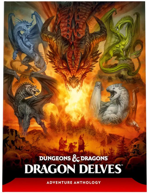 DND RPG Dragon Delves an Adventure Anthology Hardcover - D&D