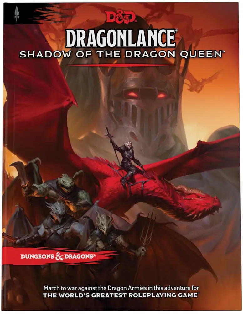 DND RPG Dragonlance Shadow of the Dragon Queen Hardcover - D&D
