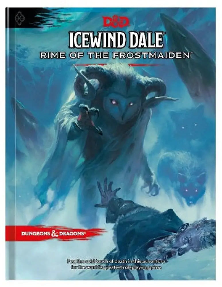 DND RPG Icewind Dale Rime of the Frostmaiden Hardcover - D&D