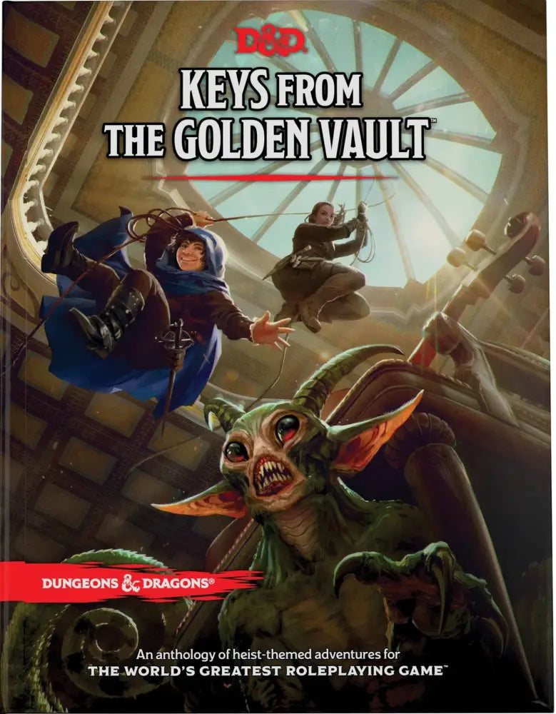 DND RPG Keys From the Golden Vault Hardcover - D&D