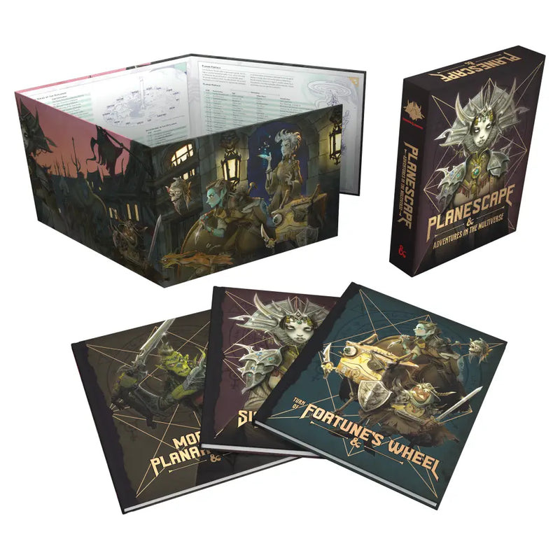 DND RPG Planescape Adventures in the Multiverse Alternate Cover - D&D