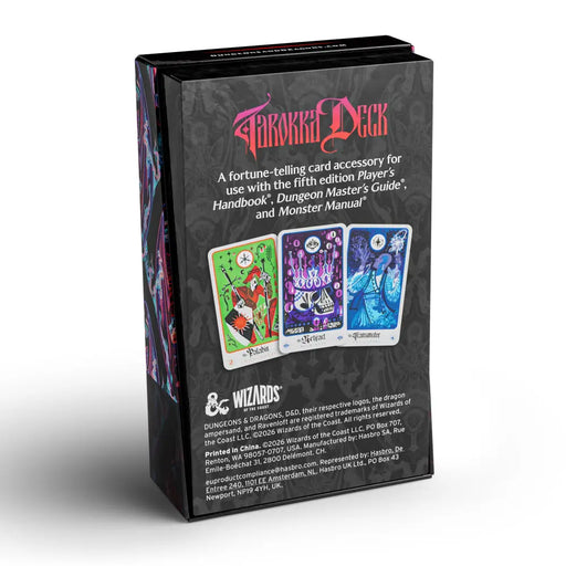 DND RPG: Ravenloft the Horrors Within Tarokka Deck - D&D
