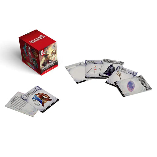 DND RPG Reference Cards Magic Items Rare and Very Rare (EN) - D&D