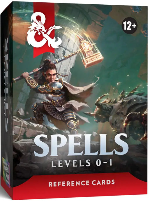 DND RPG Reference Cards Spells 1 (Level 0-1) (EN) - D&D