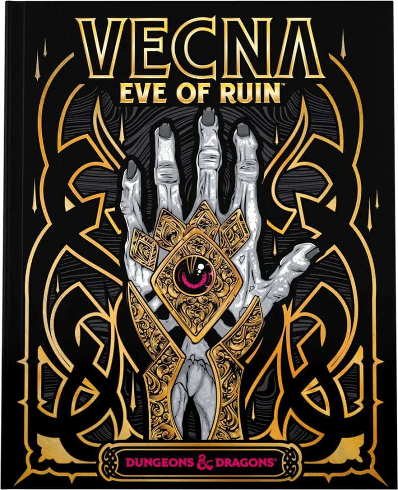 DND RPG Vecna Eye of Ruin Alternate Hardcover - D&D