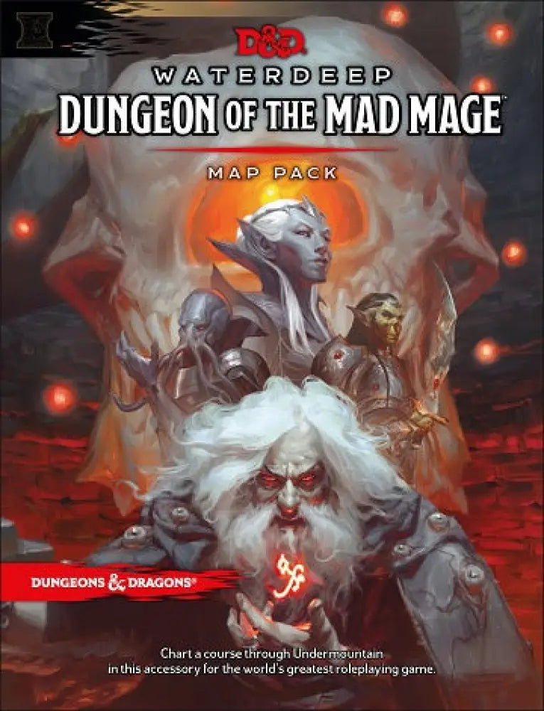 DND RPG Waterdeep: Map Pack Dungeon of the Mad Mage - D&D