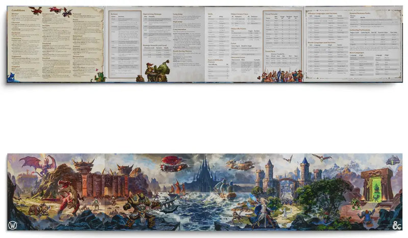 DND RPG: World Of Warcraft Dm Screen (Preorder) (2026-11-03) - D&D