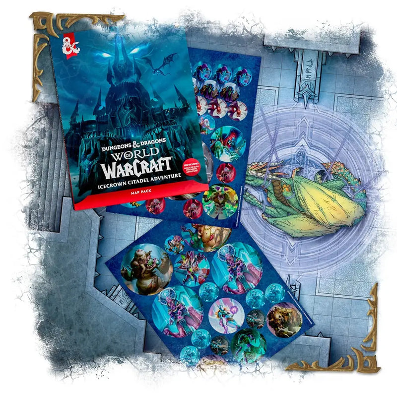 DND RPG: World Of Warcraft Map Pack (Preorder) (2026-11-03) - D&D