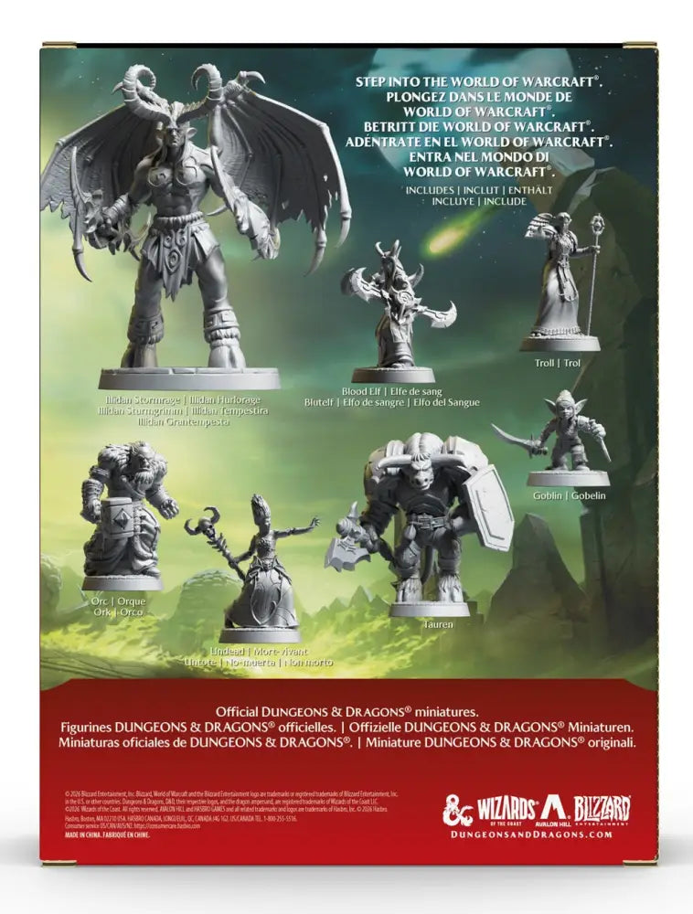 DND RPG: World Of Warcraft Minis Horde Pack (Preorder) (2026-11-03) - D&D