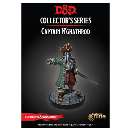 DND UNPAINTED MINIS CAPTAIN N’GHATHROD - D&D