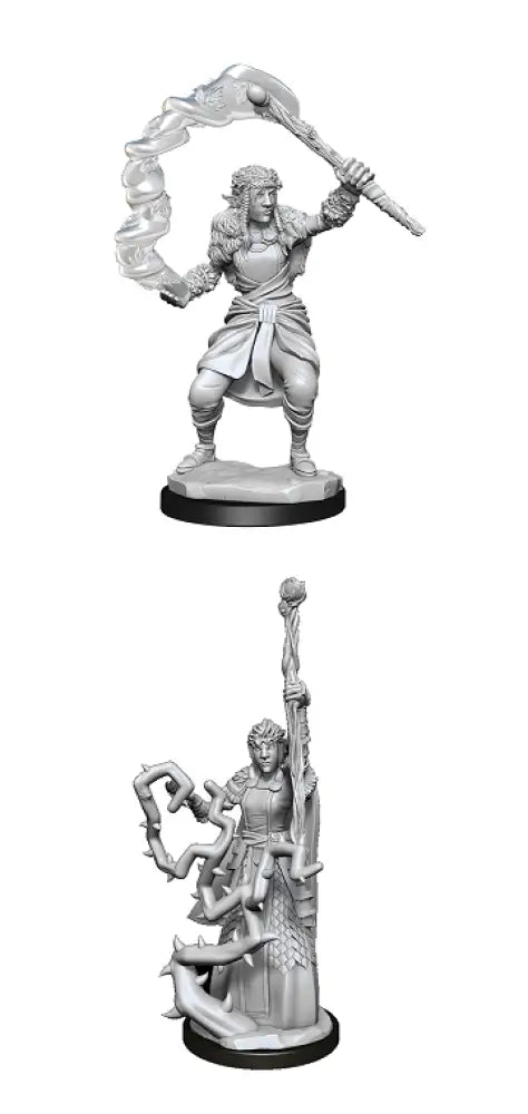 DND UNPAINTED MINIS WV13 FIRBOLG DRUID FEMALE - D&D