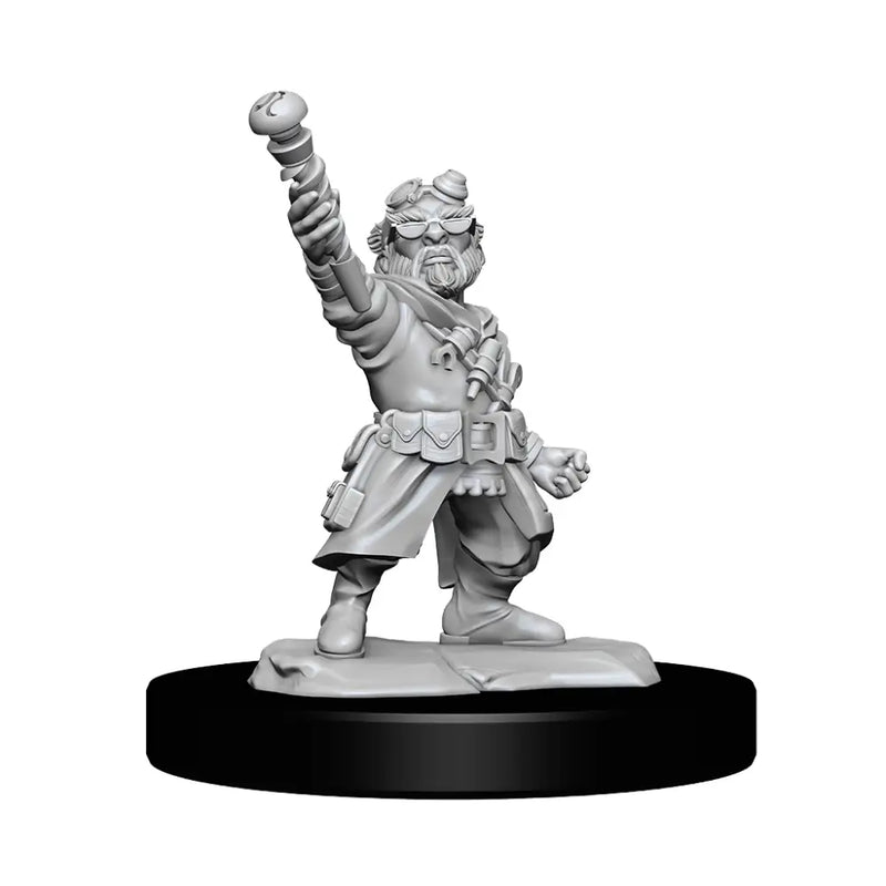 DND UNPAINTED MINIS WV14 GNOME ARTIFICER MALE - D&D