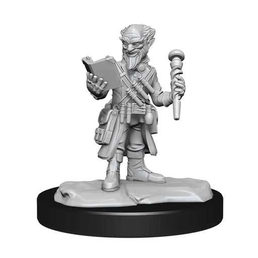 DND UNPAINTED MINIS WV14 GNOME ARTIFICER MALE - D&D