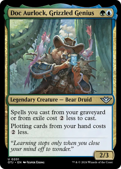 Doc Aurlock Grizzled Genius [Outlaws of Thunder Junction] - MTG Single