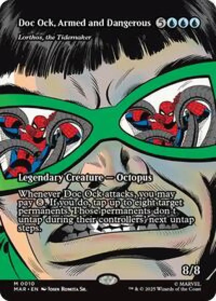 Doc Ock, Armed and Dangerous - Lorthos, the Tidemaker (Borderless) (10) [Marvel Eternal-Legal]