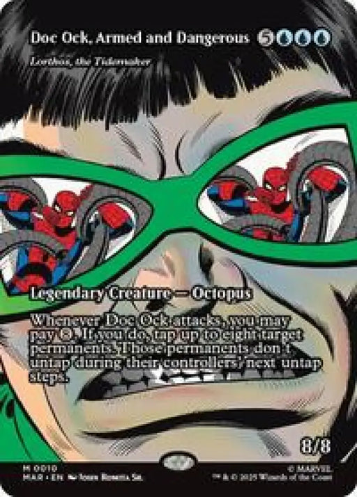 Doc Ock, Armed and Dangerous - Lorthos, the Tidemaker (Borderless) (10) [Marvel Eternal-Legal]